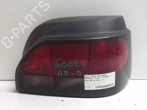 Used Right taillight RENAULT CLIO I (B/C57_, 5/357_) 1.2 (5/357Y, 5/357K) (58 hp) 18218630