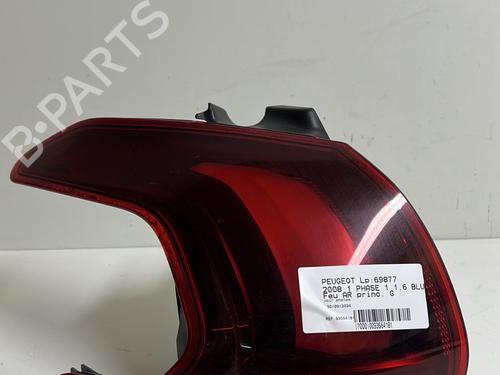 Used Left taillight PEUGEOT 2008 I (CU_) 1.6 BlueHDi 75 (75 hp) 20173195