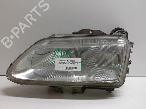 Used Left headlight RENAULT ESPACE III (JE0_) 2.0 (JE0A) (114 hp) 18214987