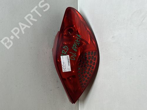 Used Right taillight PEUGEOT 207 (WA_, WC_) 1.6 HDi (109 hp) 18222964