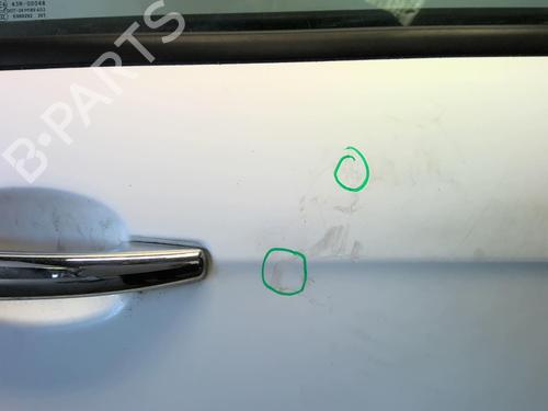 Right rear door CITROËN C3 II (SC_) 1.4 HDi 70 (SC8HZC, SC8HR0, SC8HP4) | BP18230412C5 