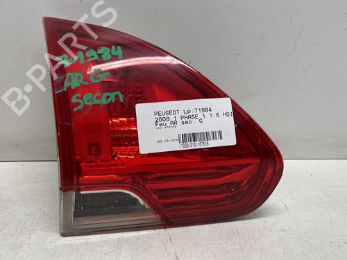 Used Left tailgate light PEUGEOT 2008 I (CU_) 1.6 HDi (92 hp) 23762559