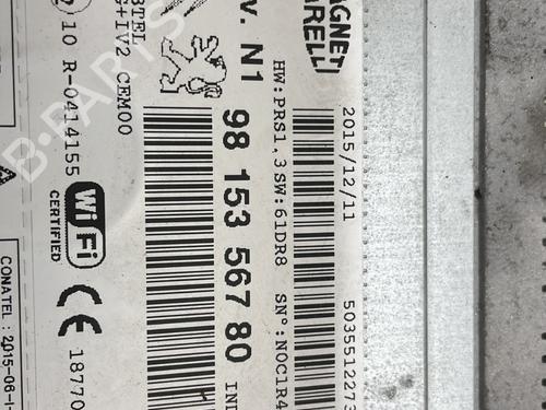 Radio CITROËN C4 II (NC_) 1.6 BlueHDi 120 | BP32775792E6 - Image 2