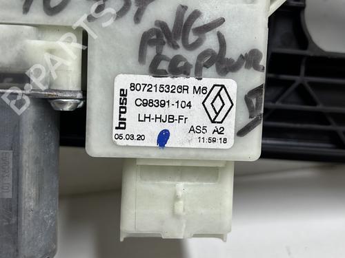 Front left window mechanism RENAULT CAPTUR II (HF_) TCe 100 (HFMT) | BP21488933C22 