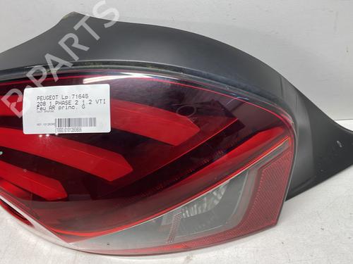 Left taillight PEUGEOT 208 I (CA_, CC_) 1.2 VTI 82 | BP23762593C34 