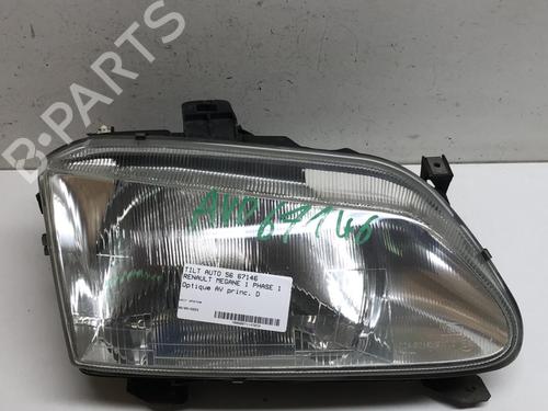 Right headlight RENAULT MEGANE I (BA0/1_) 1.6 e (BA0F, BA0S) | BP18212973C29 