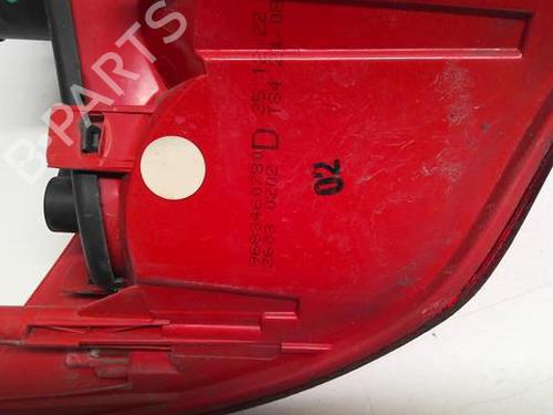Right taillight PEUGEOT 3008 I MPV (0U_) 1.6 HDi | BP23762249C35
