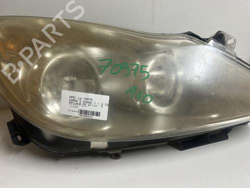 Used Right headlight Right headlight OPEL CORSA D (S07) 1.3 CDTI (L08, L68) (75 hp) 21899601 21899601