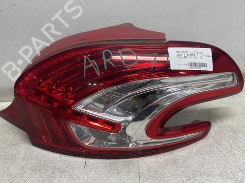 Used Right taillight PEUGEOT 208 I (CA_, CC_) 1.4 HDi (68 hp) 29604591