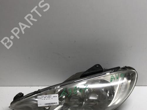 Used Left headlight PEUGEOT 206 SW (2E/K) 1.4 HDi (68 hp) 18224178