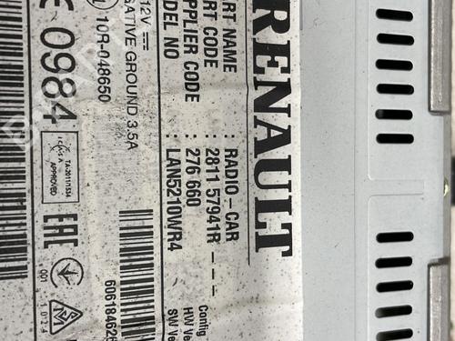 Used Radio Radio RENAULT CLIO IV (BH_) 1.5 dCi 90 (90 hp) 30542900 30542900