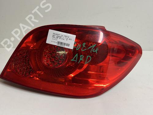 Used Right taillight PEUGEOT 307 (3A/C) 1.6 HDi (90 hp) 20173194
