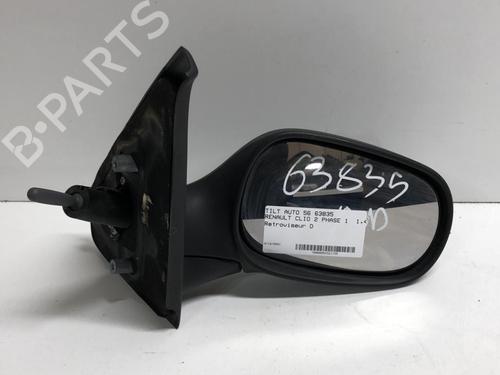 Right mirror RENAULT CLIO II (BB_, CB_) 1.4 (B/CB0C, B/CB0S) | BP18220598C27 