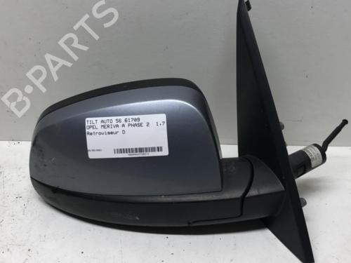 Retrovisor derecho OPEL MERIVA A MPV (X03) 1.7 CDTI (E75) | BP18214430C27 