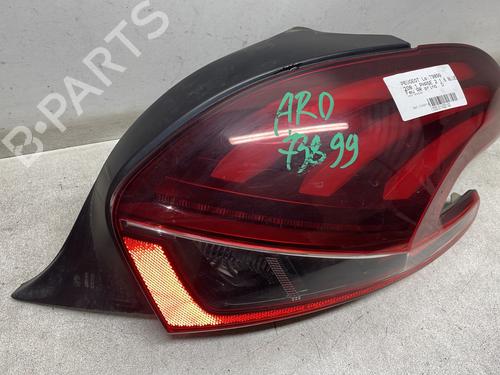 Used Right taillight PEUGEOT 208 I (CA_, CC_) 1.6 HDi / BlueHDi 75 (75 hp) 29840759