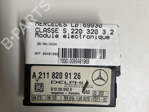 Modulo electronico MERCEDES-BENZ S-CLASS (W220) S 320 CDI (220.025, 220.125) (204 hp) 18536745