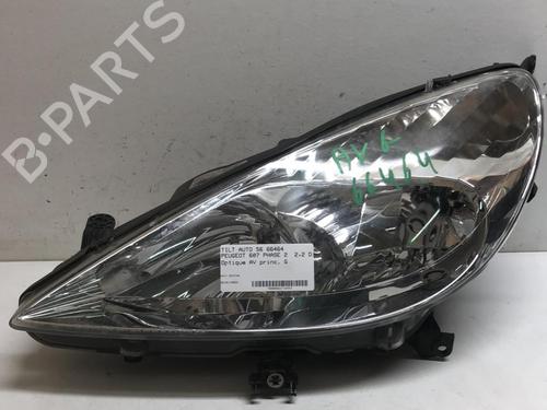 Left headlight PEUGEOT 607 (9D, 9U) 2.2 HDi | BP18210300C28 