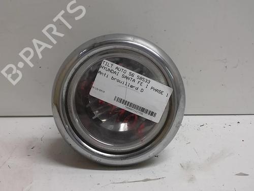 Used Right front fog light HYUNDAI SANTA FÉ I (SM) 2.0 CRDi 4x4 (113 hp) 18209166