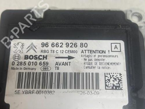 Used ECU airbags PEUGEOT 3008 I MPV (0U_) 1.6 HDi (109 hp) 18229843