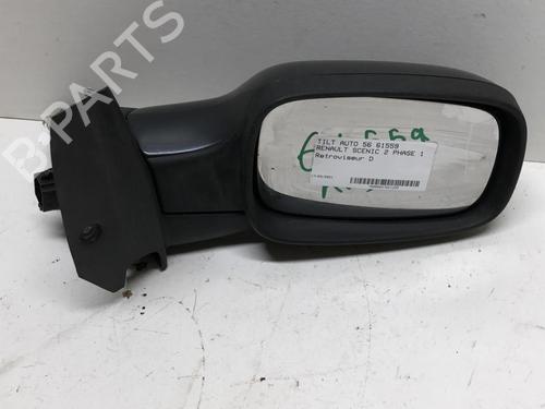 Used Right mirror RENAULT SCÉNIC II (JM0/1_) 1.5 dCi (JM1E, JM16) (106 hp) 18218005