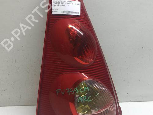 Left taillight PEUGEOT 107 (PM_, PN_) 1.0 | BP18212996C34 