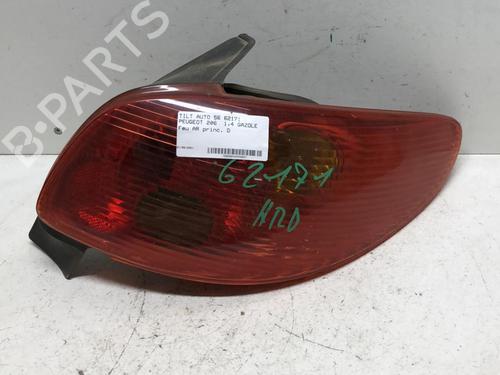 Høyre baklys PEUGEOT 206 Hatchback (2A/C) 1.4 HDi eco 70 | BP18231850C35 