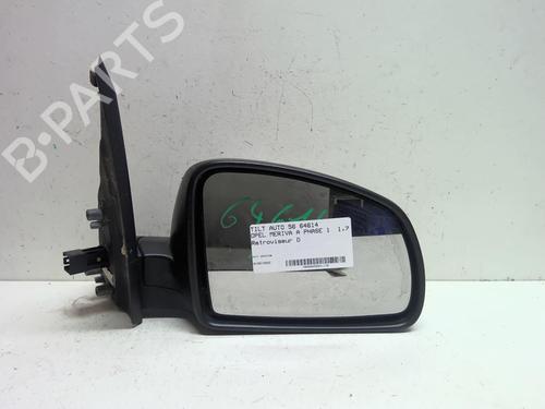 Retrovisore destro OPEL MERIVA A MPV (X03) 1.7 CDTI (E75) (100 hp) 18227433