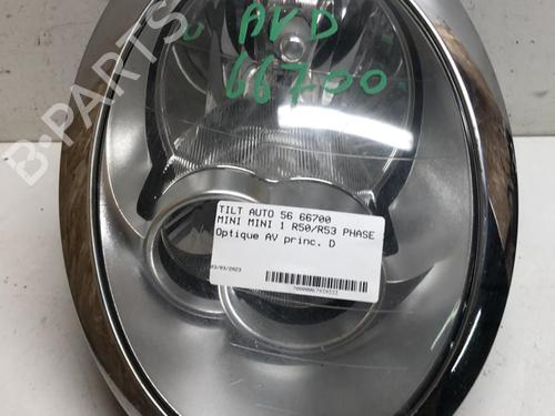 Used Right headlight Right headlight MINI MINI (R50, R53) One D (88 hp) 18226878 18226878