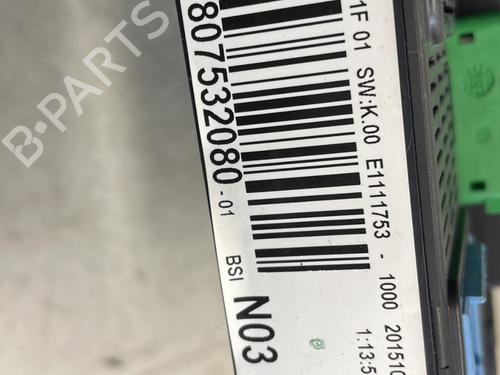 Fuse box PEUGEOT 2008 I (CU_) 1.6 BlueHDi 120 | BP29869342E1