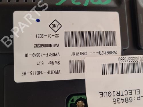 Instrument cluster RENAULT ZOE (BFM_) ZOE (BFMC, BFMD) | BP20173298C47 