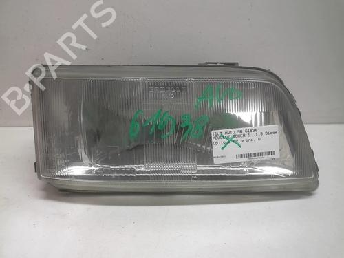 Used Right headlight PEUGEOT BOXER Van (230L) 1.9 D (69 hp) 18208722