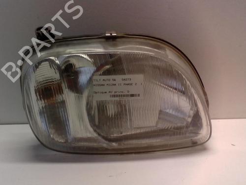 Used Right headlight Right headlight NISSAN MICRA II (K11) 1.0 i 16V (K11) (54 hp) 18232806 18232806
