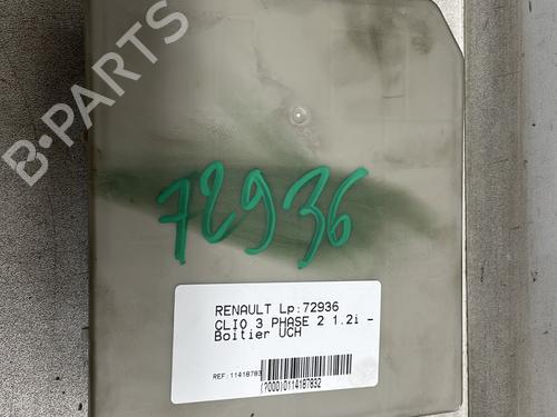 Fuse box RENAULT CLIO III (BR0/1, CR0/1) 1.2 16V Hi-Flex (BR1U, CR1U) | BP29744600E1 