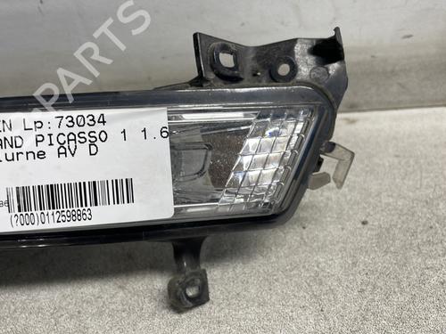 Used Right daytime light Right daytime light CITROËN C4 Grand Picasso I (UA_) 1.6 HDi 110 (112 hp) 29239993 29239993