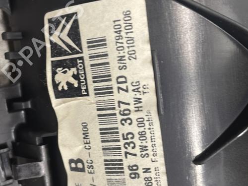 Display monitor PEUGEOT 3008 I MPV (0U_) 1.6 HDi | BP29504421C48 