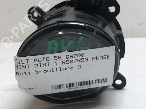 Used Left front fog light Left front fog light MINI MINI (R50, R53) One D (88 hp) 18226872 18226872
