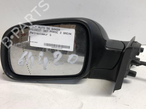 Left mirror PEUGEOT 307 Break (3E) 1.6 HDi 110 | BP18220413C26 