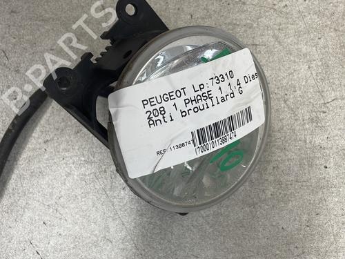 Used Left front fog light Left front fog light PEUGEOT 208 I (CA_, CC_) 1.4 HDi (68 hp) 29618382 29618382