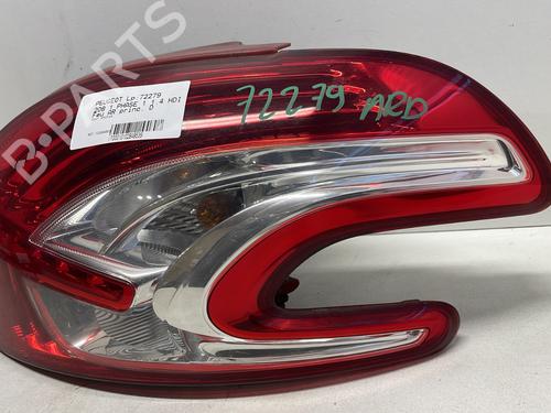 Right taillight PEUGEOT 208 I (CA_, CC_) 1.4 HDi | BP24401585C35