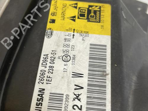 Used Left headlight Left headlight NISSAN QASHQAI I (J10, NJ10) 2.0 All-wheel Drive (141 hp) 18230673 18230673