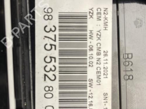 Instrument cluster CITROËN C3 III (SX) 1.5 BlueHDi 100 (SXYHYP, SXYHTU) | BP25213917C47 - Image 3