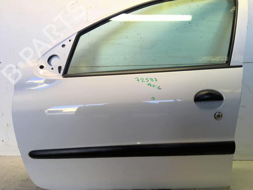 Left front door PEUGEOT 206+ (2L_, 2M_) 1.1 | BP25475630C2 