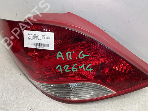 Left taillight PEUGEOT 207 (WA_, WC_) 1.6 HDi | BP25740581C34 