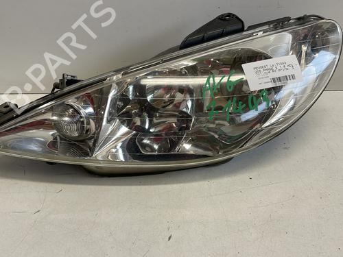 Used Left headlight PEUGEOT 206 Hatchback (2A/C) 1.4 HDi eco 70 (68 hp) 23200828