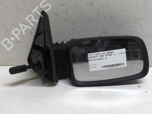 Used Right mirror PEUGEOT 205 II (20A/C) 1.7 Diesel (60 hp) 18219770