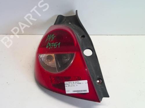 Used Left taillight RENAULT CLIO III (BR0/1, CR0/1) 1.5 dCi (BR0H, CR0H, CR1S, BR1S) (106 hp) 18223904