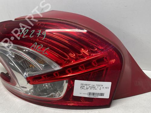 Left taillight PEUGEOT 208 I (CA_, CC_) 1.4 HDi | BP24306127C34 