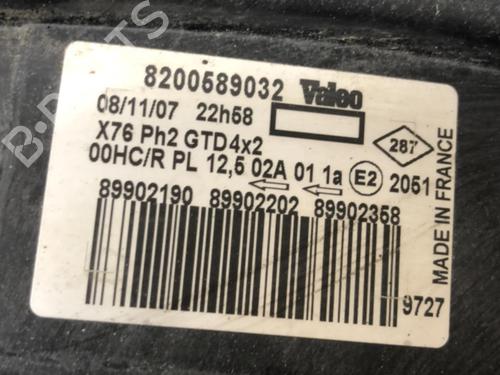 Used Left headlight Left headlight RENAULT KANGOO Express (FC0/1_) 1.5 dCi (FC1G) (84 hp) 18220942 18220942