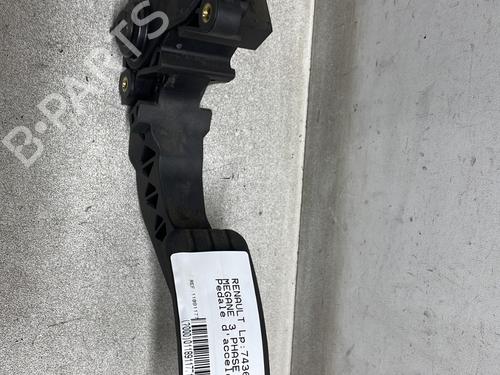 Pedal RENAULT MEGANE III Hatchback (BZ0/1_, B3_) 1.5 dCi (BZ09, BZ0D, BZ1W, BZ29, BZ14) (110 hp) 31337123