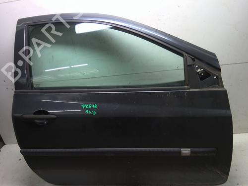 Right front door RENAULT CLIO III (BR0/1, CR0/1) 1.2 16V Hi-Flex (BR1U, CR1U) | BP25436602C3 